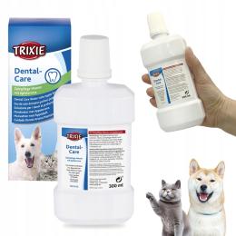 Woda Płyn Do Higieny Pielęgnacji Zębów Dziąseł Jamy Ustnej Psa Kota 300ML