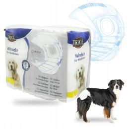 Pieluchy Pampersy Dla Suczki Suczek Z Rzepem Trixie Rozm. L 38-56CM /12SZT
