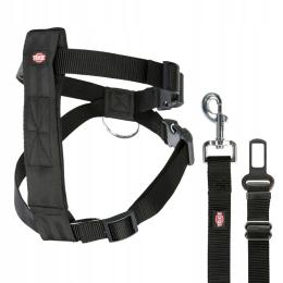 Trixie Szelki Samochodowe Regulowane Smycz I Pas Dla Małego Psa S 30-60CM
