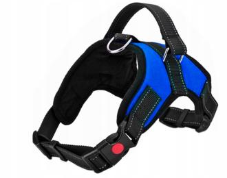 Szelki dla Psa. Miękkie z uchwytem. Płynna regulacja Rozmiar M:30-51cm