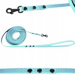 Smycz Linka Wodoodporna Miękka Mały Pies Biothane Pvc Bezzapachowa 3M 10MM