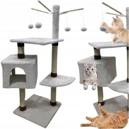 Drapak Dla Kota Kotów Domek Legowisko Słupek Zabawka