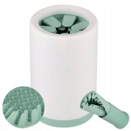 Kubek Do Mycia Łap Psa Pupila Przenośny Funkcjonalny Zielona Mały