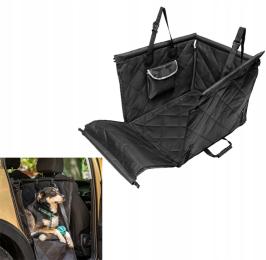 Duży transporter do auta dla psa kota fotelik ochronny na siedzenie