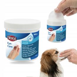 Płatki Chusteczki Do Czyszczenia Pielęgnacji Oczu Psa Kota Trixie 100SZT