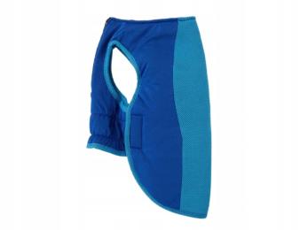 Kamizelka chłodząca dla psa M niebieska na lato