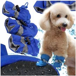 Buty Dla Psa Wodoodporne Skarpetki Antypoślizgowe dla Psa Ściągacz Xs/s