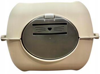 Rotho Bella Beżowa Duża Zamknięta Kuweta dla kota XXL