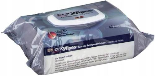 Clx wipes, Clorexyderm Chusteczki nawilżane Geulincx 40 sztuk