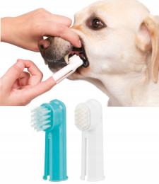 Szczoteczki Do Zębów Psa Kota na Palec Trixie