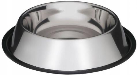 Pojedyncza miska metalowa na gumie 2,7L