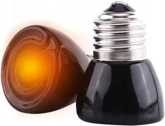 Żarówka Grzewcza Na Podczerwień Ir Do Terrarium 25W E27
