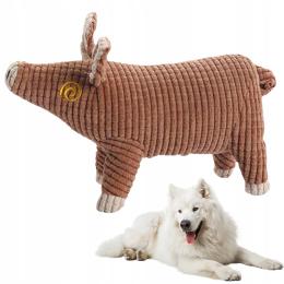 Zabawka dla psa Słodka Świnka maskotka piszcząca miękka przytulanka