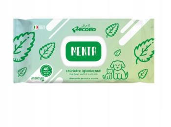 Record chusteczki Maxi nawilżane Mięta 40 szt.