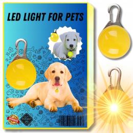 Świecąca Lampka Led Zawieszka Do Obroży Dla Psa Na Obroże Światło Na Obroże