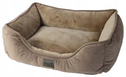 Legowisko dla psa M prostokątne z zamkiem Braid Brown Uniq Pets 62x50cm