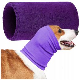 Nauszniki dla Psa Chroniące Głowę przed Hałasem Ciepłe Zimowe Sylwestra M