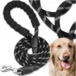 Smycz Dla Psa Długa 3m Smycz treningowa Odblaskowa Wytrzymała Mocna