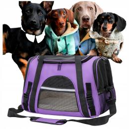 Transporter Dla Dużego Kota Psa Torba Sztywna Legowisko Miękkie 43*25*28 CM