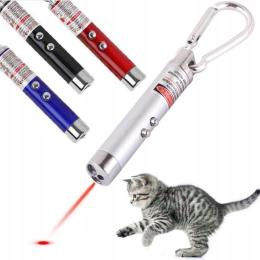 Wskaźnik laserowy Laser Pointer 4w1 Do prezentacji Zabawka dla kota Latarka