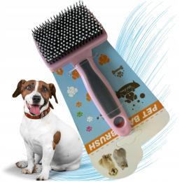 Miękka Szczotka Dla Psa I Kota plastikowa plastikowe włosie