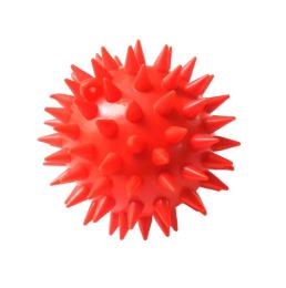 Piłka Z Kolcami Dla Psa Mocna Gumowa Piłeczka mocno piszczy Jeżyk 5 cm