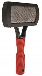 Trixie Miękka szczotka z gumową rączką 10 x 17 cm