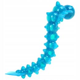 Comfy Snacky Worm zabawka robak na przysmaki dla psa turkusowy 22cm