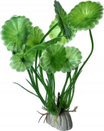 Roślina Sztuczna Do Akwarium Zielona Roślinka Ozdoba Terrarium Wys. 10 CM