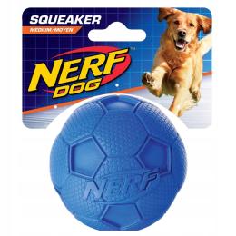 Nerf Dog Zabawka Piszcząca piłka nożna dla psa