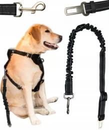 Smycz Samochodowa Dla Psa Kota Pas Pasy Bezpieczeństwa Do Samochodu Auta