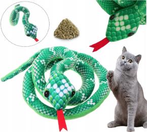 Zabawka Dla Kota Wąż Z Kocimiętką Szeleszczący Długi