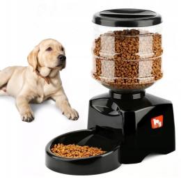 Automatyczny Inteligentny Dozownik Podajnik Karmy Dla Psa Kota Dźwięk 5,5L