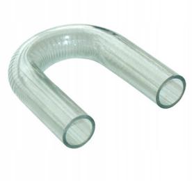 Transparentne Kolanko U Na Wąż 8MM Do Filtracji Zewnętrznej I Przelotów