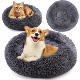 Legowisko Dla Psa Kota Miękkie Posłanie Wodoodporne Poduszka Shaggy
