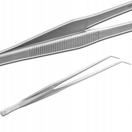Długa Pęseta Zagięta Na Końcu Penseta Szczypce XXL Wodoodporne 48cm