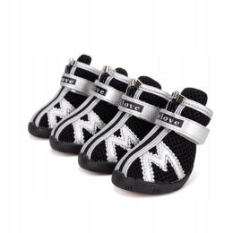 Buty dla psa małego ochronne Truelove Protection Xxs (1) -2,5cm czarne 4szt