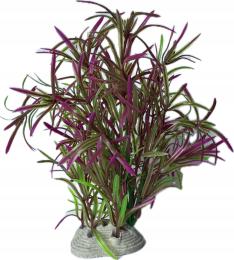 Roślinka Do Akwarium sztuczna Różowa rośliny akwariowe Ozdoba wys. 22cm