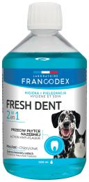 Francodex Fresh dent płyn do higieny jamy ustnej dla psów i kotów 500 ml
