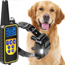 Elektryczna Obroża Dla Psa Treningowa 800M Pilot Zestaw Do Tresury Zwierząt