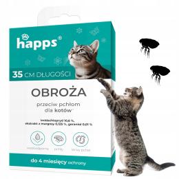 Happs Obroża Przeciw Pchłom Dla Kotów Bros 35 CM