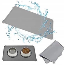 Podkładka Mata Pod Miskę Dla Psa Kota Antypoślizgowa Wodoodporna Duża Mocna