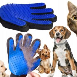 Rękawiczka Szczotka Do Wyczesywania Sierści Mycia Drapania Masażu Psa Kota