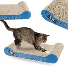 Drapak Dla Kota Kartonowy Leżący Dwustronny Z Kocimiętką Trixie 41x7x21cm