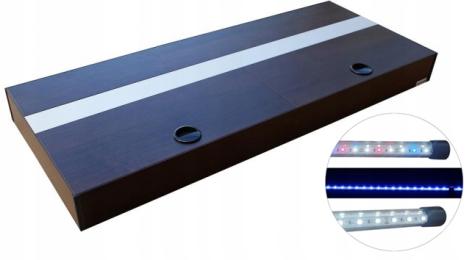 Pokrywa Do Akwarium Aluminiowa Led 36W 150x50cm