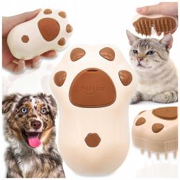 Szczotka Parowa Dla Psa Kota Zwierząt Elektryczna Do Pielęgnacji Sierści