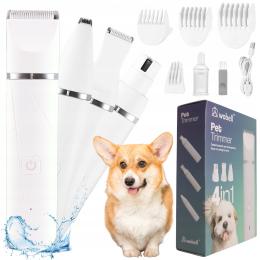 Golarka Pilnik Trymer Dla Psa Kota Bezprzewodowa Cicha Maszynka Do Golenia