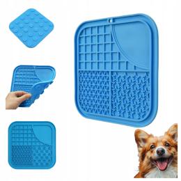 Mata Do Lizania dla Psów z przyssawkami Duża XL antystresowa uspokajająca