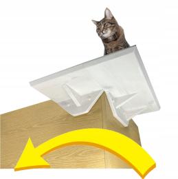 Półka Dla Kota Narożnikowa Lux Narożna Zewnętrzna Na Ścianę Kocie Legowisko