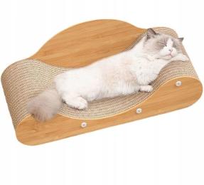 Drapak dla kota legowisko 2w1 mata do drapania kocimiętka (F072)